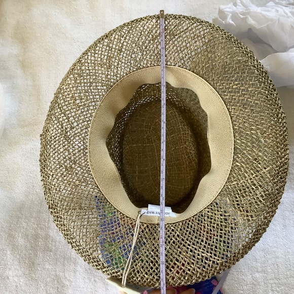 Johnny Was Woven Raffia Etna Beach Hat OS main image 6